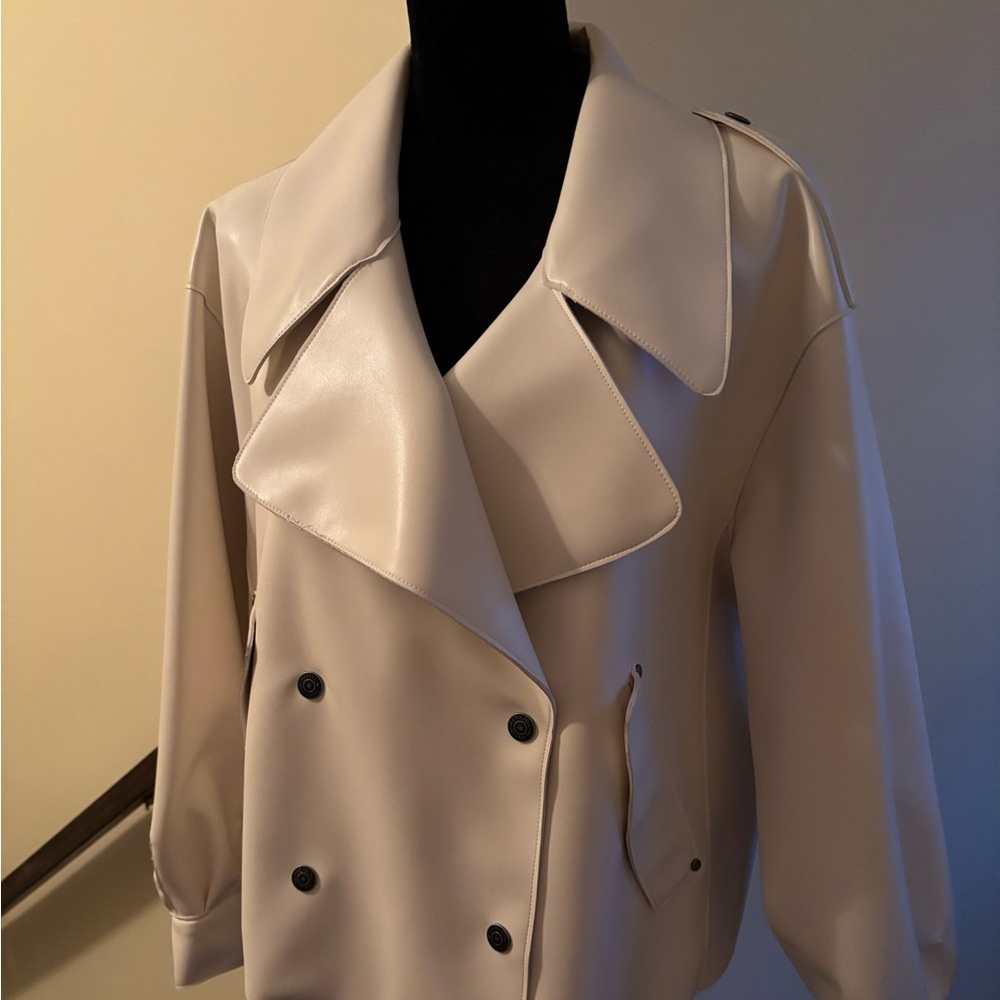 NWT - Free People Vegan Leather Moto Jacket